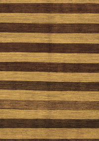 Abstract Brown Modern Rug, abs1699brn