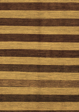 Abstract Brown Modern Rug, abs1699brn