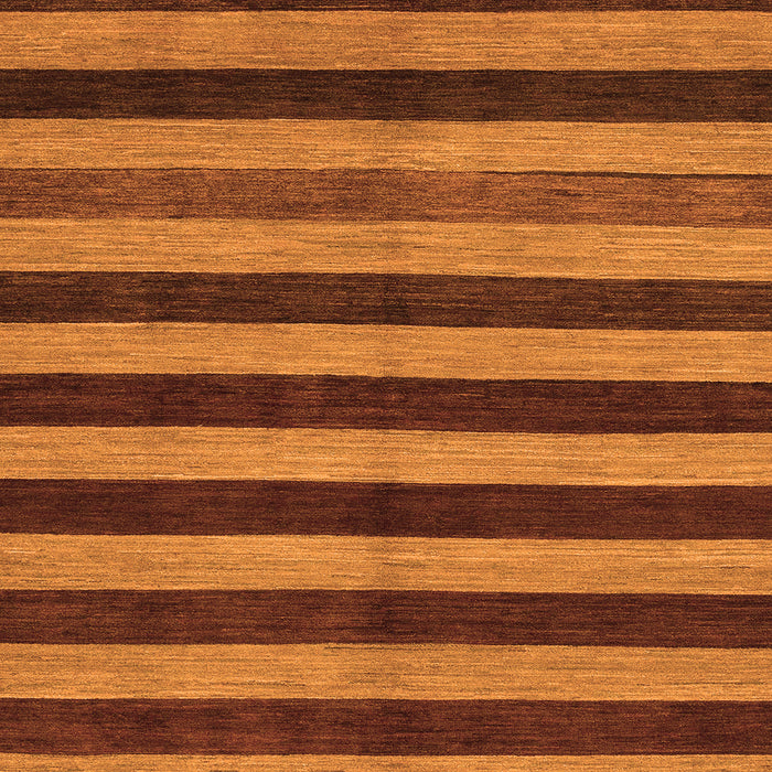 Square Abstract Orange Modern Rug, abs1699org