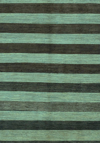 Abstract Light Blue Modern Rug, abs1699lblu