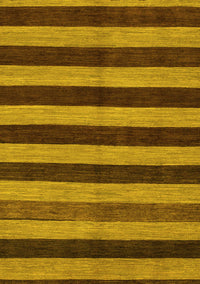 Abstract Yellow Modern Rug, abs1699yw