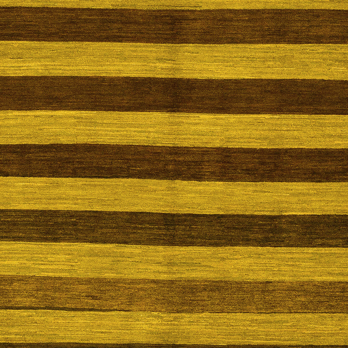 Abstract Yellow Modern Rug, abs1699yw