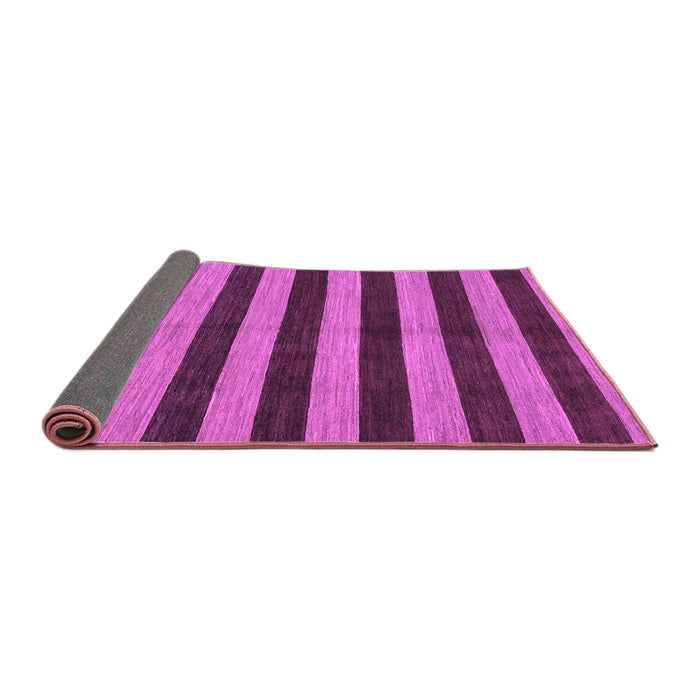 Sideview of Abstract Purple Modern Rug, abs1699pur