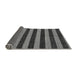 Sideview of Abstract Gray Modern Rug, abs1699gry