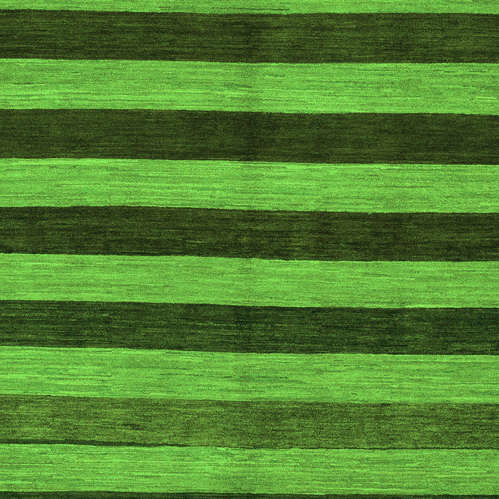Machine Washable Abstract Green Modern Area Rugs, wshabs1699grn