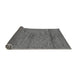 Sideview of Abstract Gray Modern Rug, abs169gry