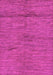 Machine Washable Abstract Pink Modern Rug, wshabs169pnk