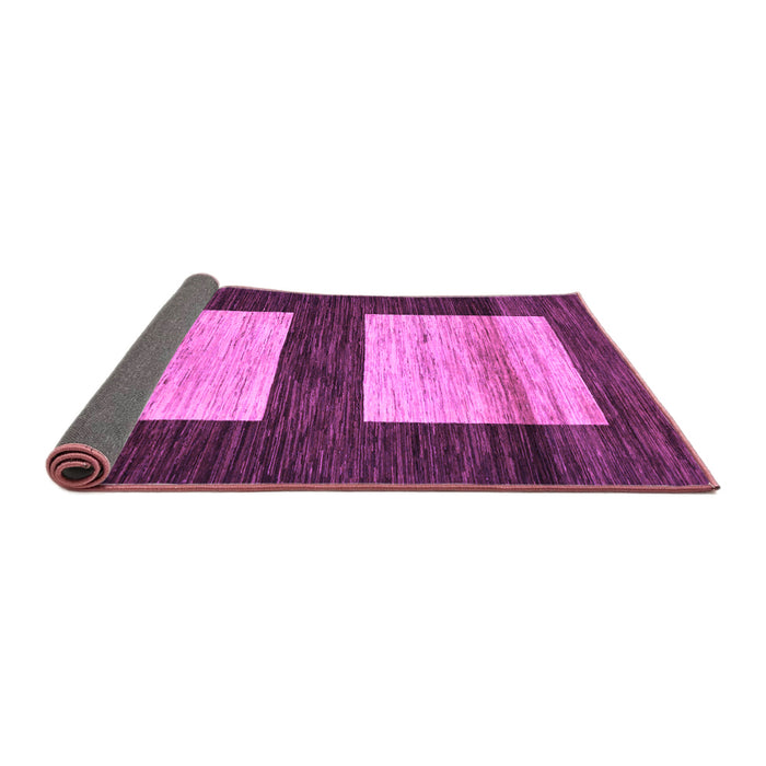 Sideview of Oriental Purple Modern Rug, abs16pur