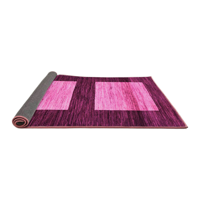 Sideview of Oriental Pink Modern Rug, abs16pnk
