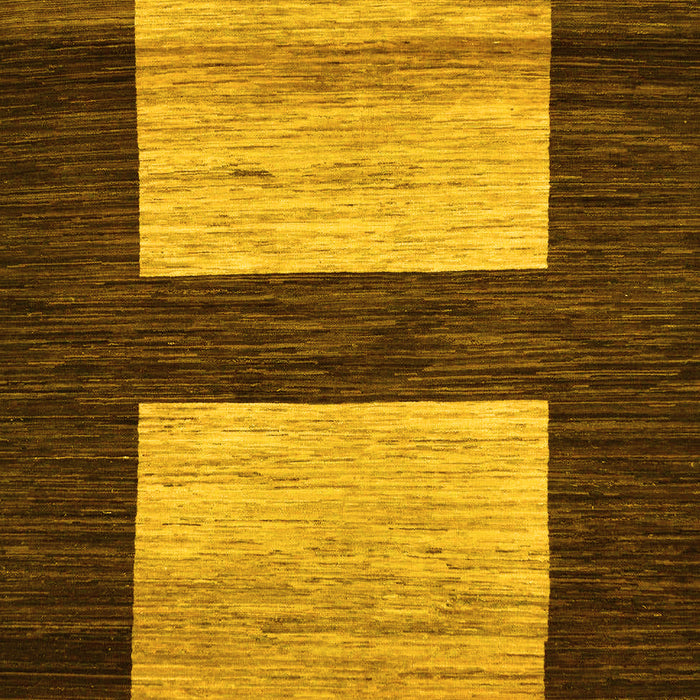 Oriental Yellow Modern Rug, abs16yw