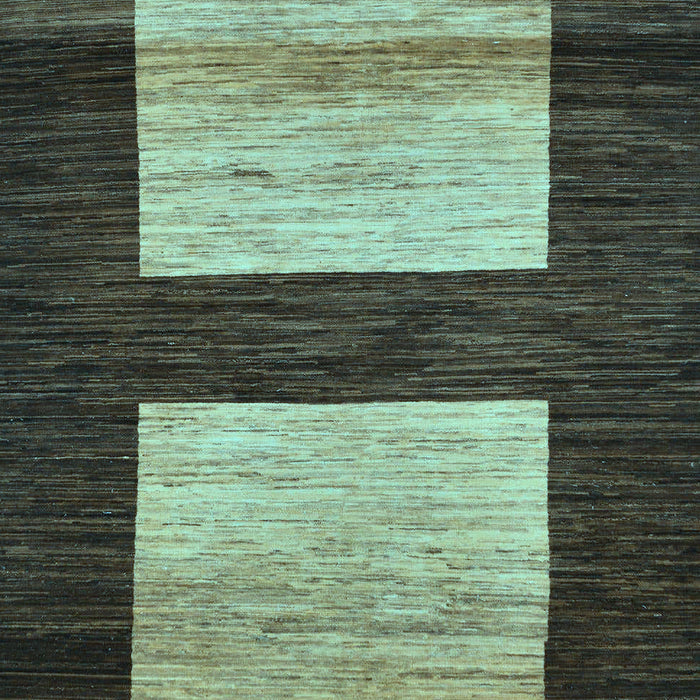 Machine Washable Oriental Light Blue Modern Rug, wshabs16lblu