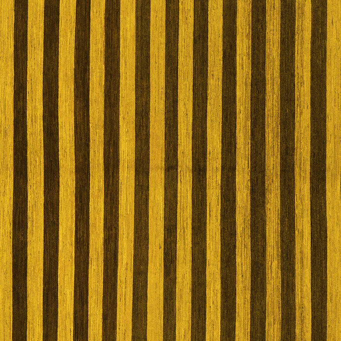 Square Machine Washable Abstract Yellow Modern Rug, wshabs1700yw