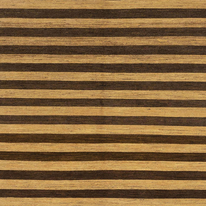 Square Abstract Bakers Brown Modern Rug, abs1700
