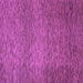 Square Machine Washable Abstract Purple Modern Area Rugs, wshabs1701pur