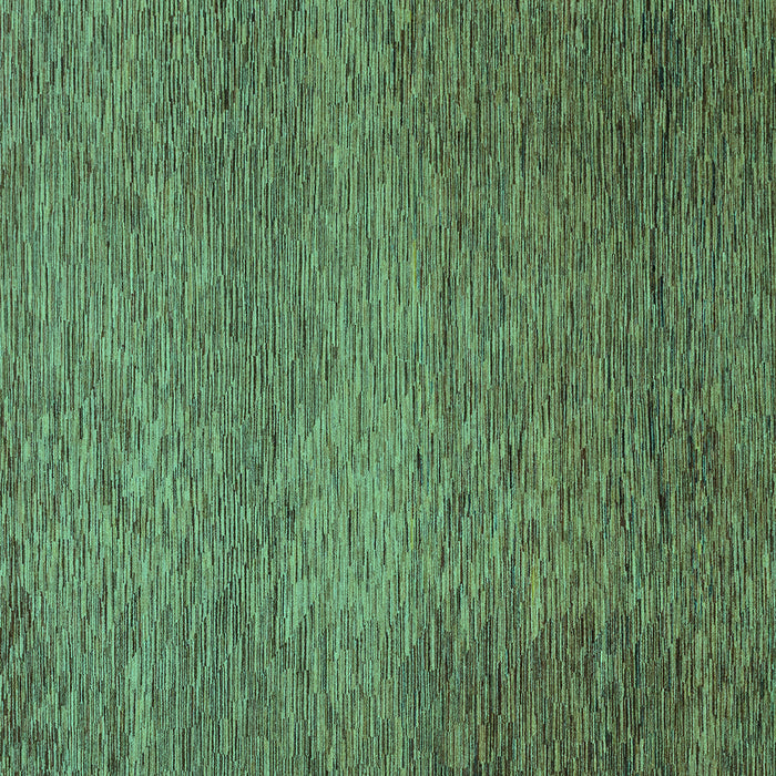 Square Machine Washable Abstract Turquoise Modern Area Rugs, wshabs1701turq