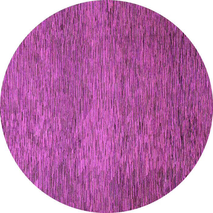 Round Machine Washable Abstract Purple Modern Area Rugs, wshabs1701pur