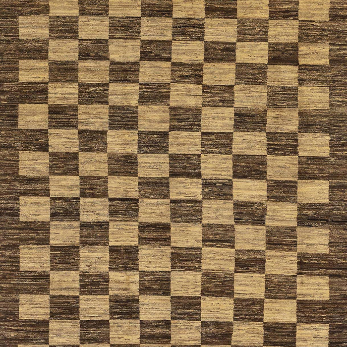 Machine Washable Abstract Gold Rug, wshabs1702