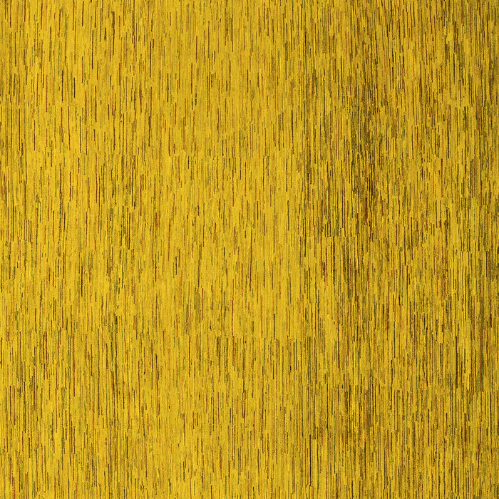Square Abstract Yellow Modern Rug, abs1703yw