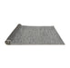 Sideview of Abstract Gray Modern Rug, abs1703gry