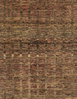 Abstract Red Modern Rug, abs1704