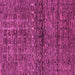 Square Machine Washable Abstract Pink Modern Rug, wshabs1704pnk