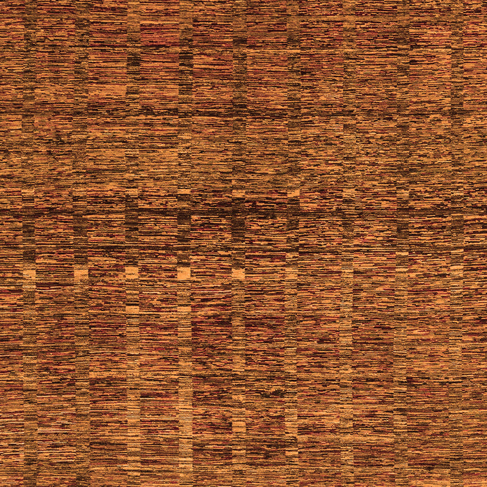 Square Abstract Orange Modern Rug, abs1704org