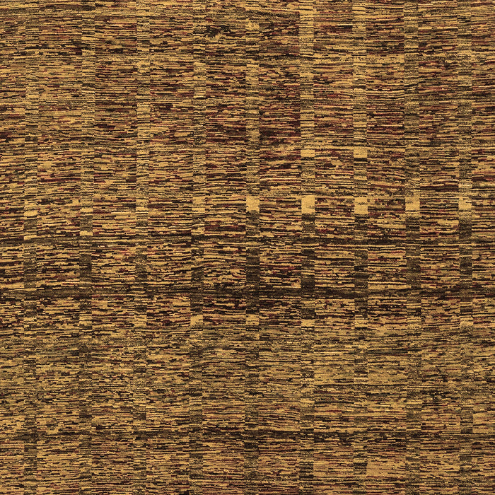 Machine Washable Abstract Brown Modern Rug, wshabs1704brn