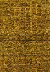 Abstract Yellow Modern Rug, abs1704yw