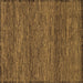 Square Abstract Brown Modern Rug, abs1705brn