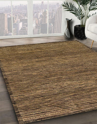 Abstract Bakers Brown Modern Rug, abs1705