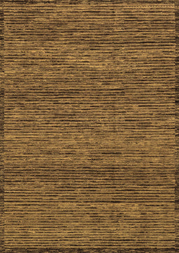 Abstract Brown Modern Rug, abs1705brn