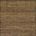 Square Machine Washable Abstract Bakers Brown Rug, wshabs1705