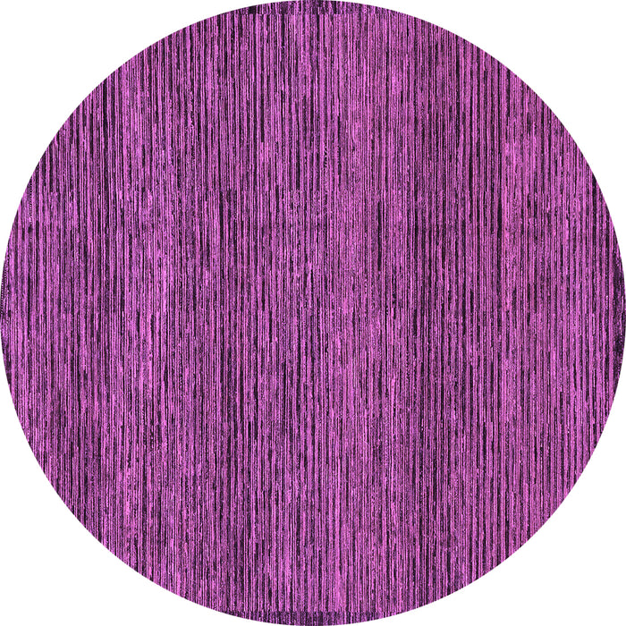 Round Machine Washable Abstract Purple Modern Area Rugs, wshabs1705pur