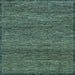 Square Abstract Light Blue Modern Rug, abs1705lblu