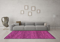 Machine Washable Abstract Pink Modern Rug, wshabs1705pnk