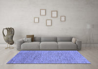 Machine Washable Abstract Blue Modern Rug, wshabs1707blu