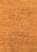 Machine Washable Abstract Orange Modern Area Rugs, wshabs1707org