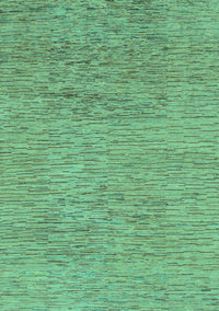 Abstract Turquoise Modern Rug, abs1707turq