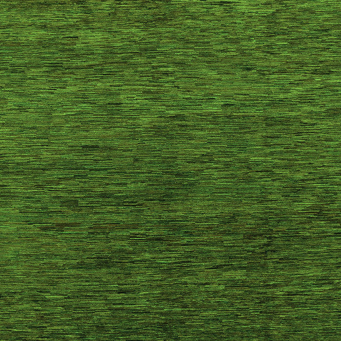 Square Machine Washable Abstract Green Modern Area Rugs, wshabs1708grn