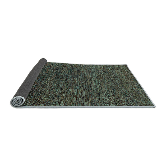 Sideview of Abstract Light Blue Modern Rug, abs1708lblu