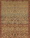 Abstract Gold Modern Rug, abs1709