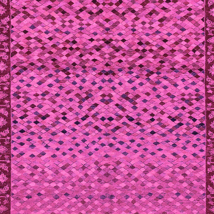 Abstract Pink Modern Rug, abs1709pnk