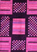 Machine Washable Abstract Pink Modern Rug, wshabs170pnk