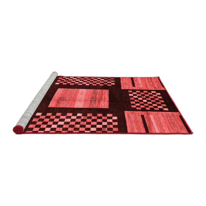 Modern Red Washable Rugs