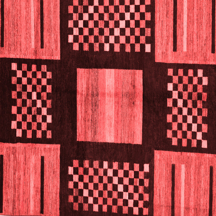 Abstract Red Modern Rug, abs170red
