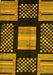 Abstract Yellow Modern Rug, abs170yw