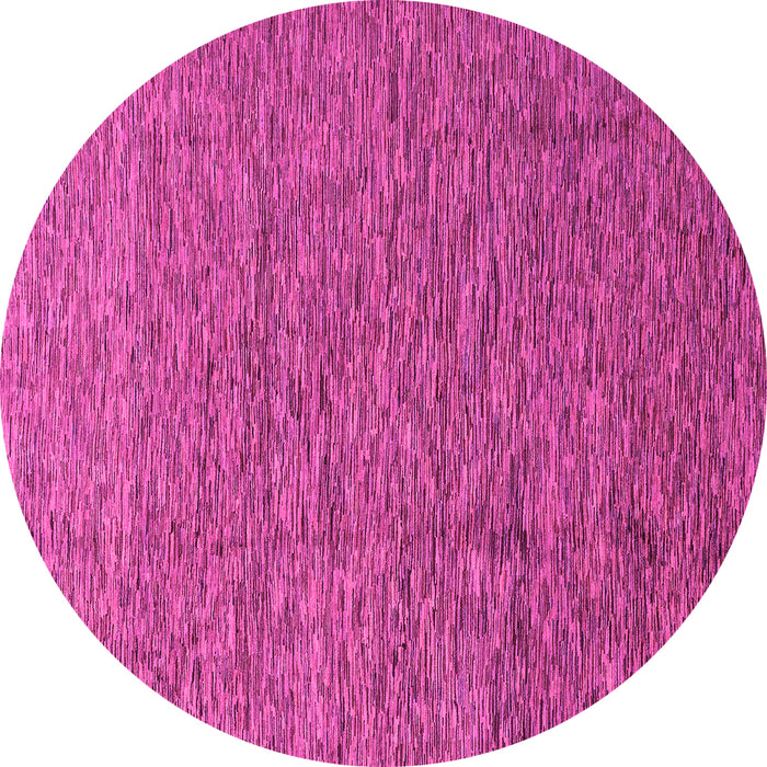 Round Abstract Pink Modern Rug, abs1710pnk