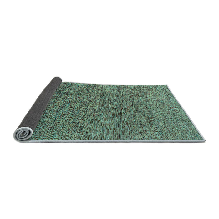 Sideview of Abstract Light Blue Modern Rug, abs1710lblu