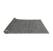 Sideview of Abstract Gray Modern Rug, abs1710gry