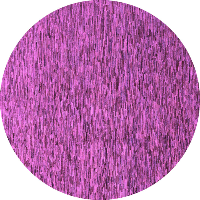 Round Abstract Purple Modern Rug, abs1710pur